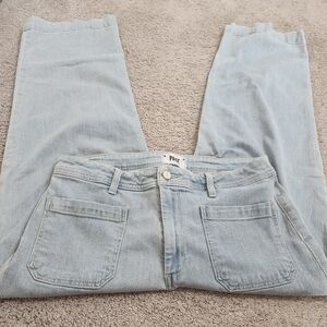 Paige Nellie Coulotte light wash Jeans 31